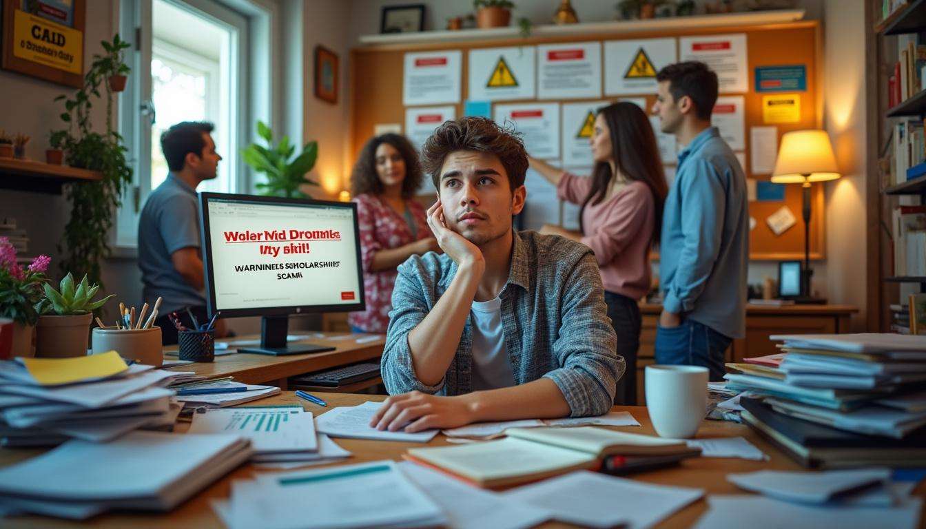 protect yourself from scholarship scams while searching for financial aid. discover essential tips and guidelines to distinguish legitimate opportunities from fraudulent schemes, ensuring your search for funding remains safe and effective.