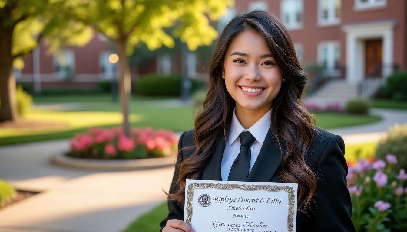 Jac-Cen-Del Senior Awarded Prestigious Ripley County Lilly Scholarship