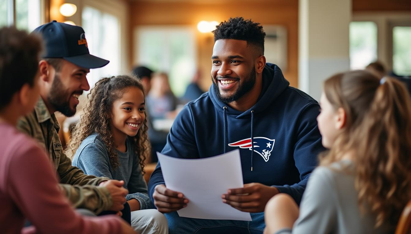 Patriots’ Rising Star Drake Maye Discreetly Awards Scholarships to Military Families