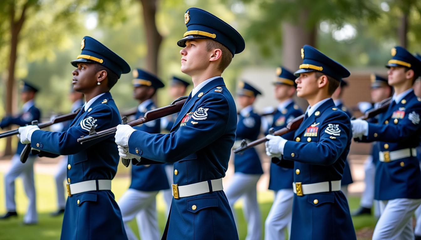 Leading JROTC Programs from North Carolina Convene in Matthews for Thrilling Drill Competition